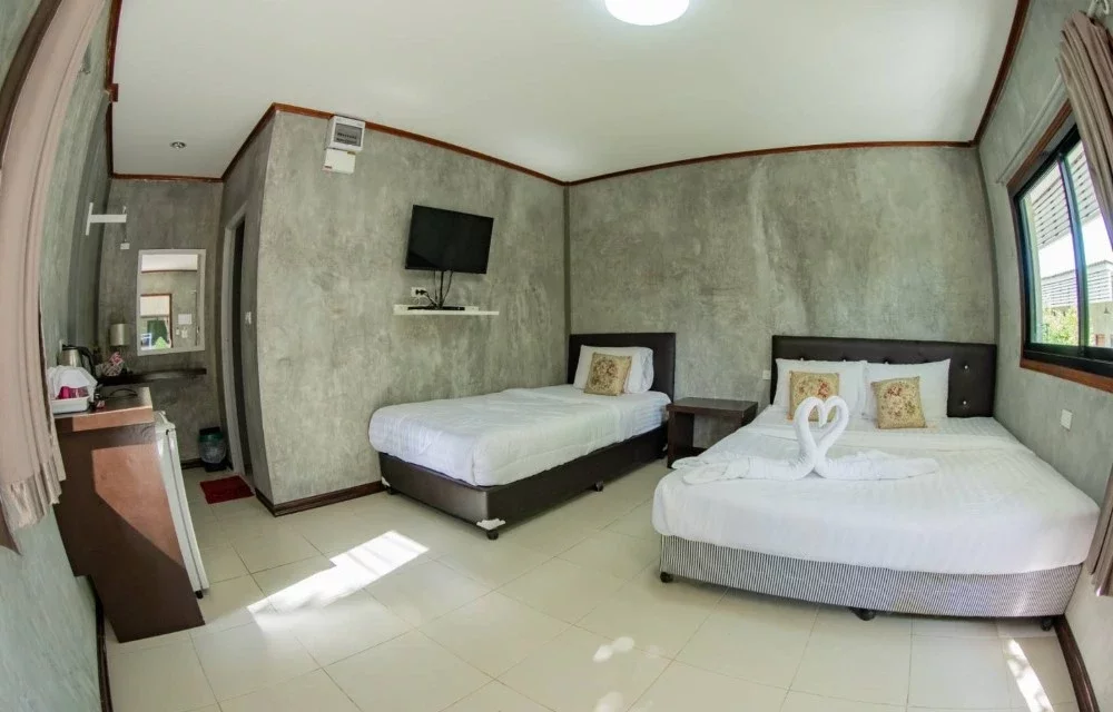 Standard Twin Room in Koh Samet at Tom Pizza Resort Standard Twin Room in Koh Samet at Tom Pizza Resort